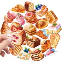 56 Creative, Cute, High-Definition And Waterproof Pet Transparent Stickers For InS-Style Dessert Cakes - 1 - 查看 7