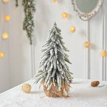 Mini Artificial Christmas Tree Small Tabletop Christmas Tree Decor 7.8 X 5.9 Inches Miniature Christmas Table Decorations White Small Xmas Trees For Home Kitchen Table Decor - Multicolor - View 14
