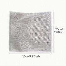 30pcs Magic Cleaning Cloth Thickened Double -Sided Metal Steel Wire Rags Kitchen Dish Pot Washdishing Cloths Towel Clean Tools
