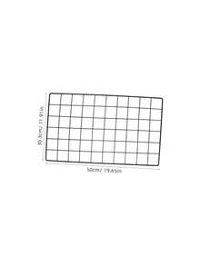 网格照片墙、用于照片展示的金属丝墙网格、相框拼贴板、金属丝网墙板房间装饰、DIY 铁艺相框拼贴用于悬挂墙壁装饰、可折叠多张图片整理器。 - 彩色 - 查看 12