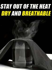 男士轻便透气弹力跑步裤，夏季穿着，带拉链口袋和抽绳腰带，采用柔软舒适的冰丝面料，纯色运动裤，适合休闲、户外、健身、度假、钓鱼等场合。 - 黑色 - 查看 6