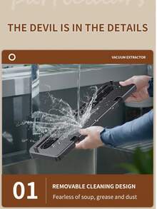 可充电自动真空封口机 - 迷你家用食品保鲜密封机电池容量 2000mAh - 黑色 - 查看 5