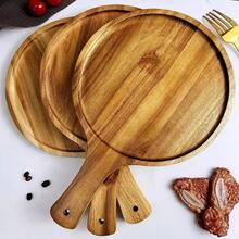 A High-End Wooden Cutting Board, Suitable For Meat, Cheese, Bread, Vegetables And Fruits. A Multi-Functional Wooden Cutting Board, The Perfect Choice For Camping, An Ideal Kitchen Gadget, And The Best Gift For Mother's Day