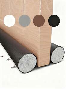 1PC Door Draft Stopper, Door Stoppers For Bottom Of Door, Sound Proof Door Stoppers, Weather Stripping Door Seal, Bottom Door Seal, Door Blocker For Bottom Of Door Room Decor Bedroom Decor Kitchen Decor Wall Sticker Wall Decor Stickers - Multicolor - View 1