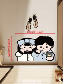 Un covoraș de baie cu modele drăguțe de desene animate. Disponibil într-o varietate de dimensiuni și stiluri din care puteți alege. Suprafața covorașului este absorbantă, rezistentă la uzură și ușor de curățat, în timp ce partea de jos este proiectată cu un strat antiderapant din cauciuc, asigurând și liniște sufletească. Poate fi folosit pe podelele băilor, balcoanelor, bucătăriilor, intrărilor, barurilor, camerelor copiilor și altor zone și are un efect decorativ excelent. Covor de bucătărie cu decor de Crăciun.