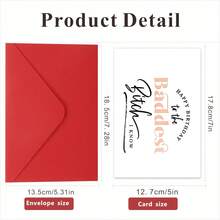 1 Stück witzige Geburtstagskarte für Freunde, hilariöse Geburtstagskarte für Schwester, Mutter, Vater, Tochter, Sohn, Ermutigung Karte, besondere Geburtstagskarte mit Umschlag, Halloween, Weihnachtsgrußkarte