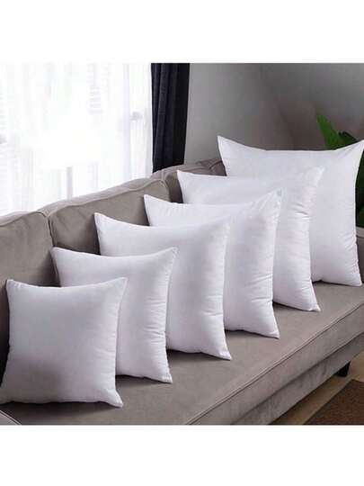 VOGRAC Cushion Filling 2/4/6 Units Of 100% Polyester Siliconized Hollow Fibers, High Recovery, Super Soft, Hypoallergenic, Sofa, Bed, Car. Variety Sizes 30x50/40x40/45x45/50x50/60x60/50x70/40x60 Free Delivery 24/48h To Spain (Peninsula) Fast view 4