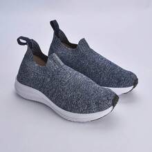 Tênis Infantil Kidy Energy Respitec Calce Fácil Super Conforto Slip On Seguro Flexível Anatômico - Azul Marinho - Visão 3