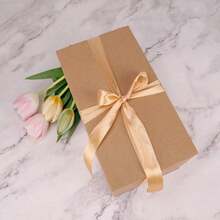 20 scatole di cartone, dimensione grande 33x21.5x19 cm, dimensione piccola 28x16.5x15 cm, scatole di spedizione in carta kraft ondulata, scatole per confezioni regalo a sorpresa, per uso personale e per piccole imprese, colore marrone - Castano - Visualizzare 2