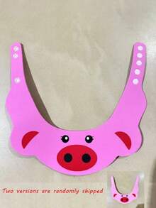 Disponible en 3 opciones de color: Rana verde, Cerdo rosa y Oso amarillo. Gorros de baño de material EVA. Suaves y ajustables con diseño de protección de alta calidad para los oídos. Un gorro de alta calidad imprescindible para el baño