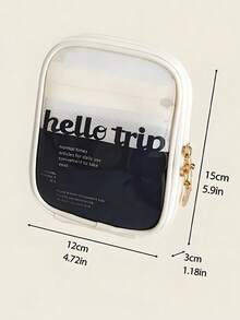 Sac de rangement portable grande capacité pour femmes, sac de rangement pour le voyage et l'extérieur, sac à maquillage imperméable, organisateur de maquillage, organisateur de maquillage, rangement de maquillage, voyage, déplacement professionnel, camping, produits de soins de la peau, trousse de toilette, essentiel pour les voyages, les vacances et le meilleur cadeau pour l'école