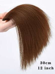 Clip-In Synthetic Hair Extensions Set Of 1, Invisible Root Volumizer Straight Clip-On Hairpiece, Top Boosting Hair Padding Pieces, Adds Volume For All - Suitable For Men & Women, Easy To Use - Multicolor - View 17