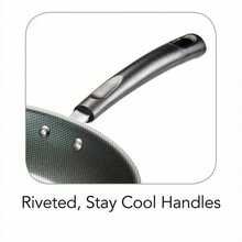 PrimaWare Non-Stick Steel Gray Saute Pan Set, 2 Pieces, Family Dinner Supplies, Christmas Party Supplies