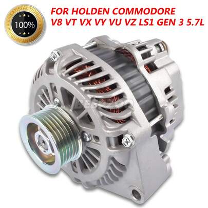Holden Commodore VT VX VY Alternator - LS1 12V 140A Alternators & Generators A003TA7991 A3TA7991 92058857 Pulley Included VZ SS 1999-2005 VU VZ 1999-2007 Caprice Statesman Adventra Crewman Monaro Berlina Calais