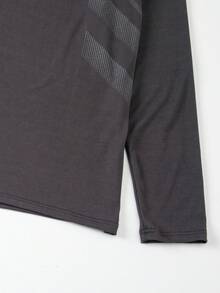 2pcs Men's Thermal Underwear Set, Autumn/Winter Long Johns Shirt + Pants Adult Crew Neck Thermal Clothing Set