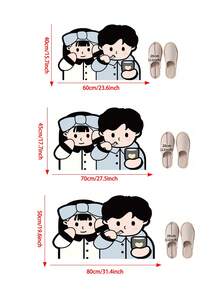 Un covoraș de baie cu modele drăguțe de desene animate. Disponibil într-o varietate de dimensiuni și stiluri din care puteți alege. Suprafața covorașului este absorbantă, rezistentă la uzură și ușor de curățat, în timp ce partea de jos este proiectată cu un strat antiderapant din cauciuc, asigurând și liniște sufletească. Poate fi folosit pe podelele băilor, balcoanelor, bucătăriilor, intrărilor, barurilor, camerelor copiilor și altor zone și are un efect decorativ excelent. Covor de bucătărie cu decor de Crăciun.