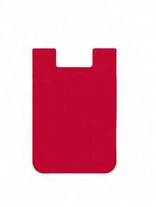 1PC Mobile Phone Silicone Card Holder Slot Sleeve, Stick On Pocket Credit Card ID Case Pouch Compatible With Apple Android - Multicolor - View 19