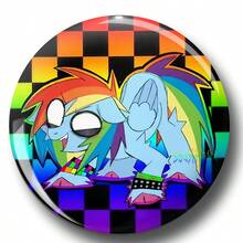 1枚4.4厘米/1.73英寸万圣节图案安全别针徽章，纽扣徽章，胸针徽章，适合别在衣服、包包、背包上，是送给家人和朋友的趣味礼物 - 彩色 - 查看 14