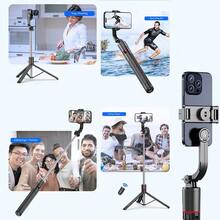 Bastão de selfie telescópico Bluetooth com controle remoto para celular com suporte de tripé PEI-SK13