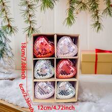 12-Piece Set, Creative Christmas Disco Colorful Laser Balls, Holiday Decoration Hanging Ornaments, Christmas KTV Bar Atmosphere Decoration Props, Acrylic Mirror Surface Mirror Ball Laser Balls, Suitable For Home, Bar, Store Window Holiday Decoration, Christmas Small Gifts Christmas Decorations Winter Room Decor Christmas Decorations Home Christmas Gifts Christmas Decor - Multicolor - View 9