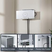 Starlink 第三代路由器电源支架壁挂式桌面安装支架，适用于 Starlink 网络套件