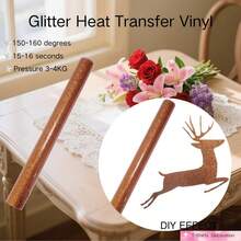 Glitter Heat Transfer Vinyl - Easy To Cut And - Multicolor - View 46