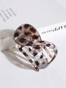 1 件/3 件女士扁平发夹，适合中等厚度头发，玳瑁扁平发夹，鸭嘴发夹，牢固抓握，舒适曲线贴合，适合驾驶、瑜伽、所有发质，豹纹休闲，爪夹，发夹，发夹，发夹，学校用品，动物图案 - 彩色 - 查看 13