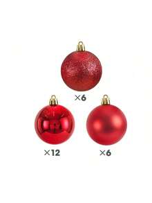 6pcs/24pcs/80Pcs 3cm Gold Flash Bowknot Christmas Ball For Christmas Tree Ornaments For Halloween New Year Christmas Pendant Ball Ornament