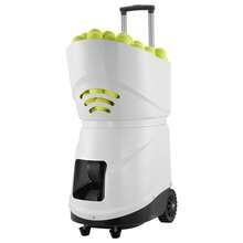 Tennis Ball Machine, Automatic Portable Tennis Ball Launcher, 150 Balls Tennis Training Practice Thrower, 5 Motors Multi-Mode Drills, 2+ Hours Play, Rechargeable Battery, App Remote Control - AU Plug(220-240V) - View 8