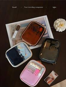 Sac de rangement portable grande capacité pour femmes, sac de rangement pour le voyage et l'extérieur, sac à maquillage imperméable, organisateur de maquillage, organisateur de maquillage, rangement de maquillage, voyage, déplacement professionnel, camping, produits de soins de la peau, trousse de toilette, essentiel pour les voyages, les vacances et le meilleur cadeau pour l'école