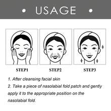 EELHOE Collagen Nasolabial Folds Patch Lighten Nasolabial Folds Lift Firm Facial Skin Fade Fine Lines Hydrogels Moisturizing Anti Wrinkle Mask 10PCS - 藍色 - 查看 11