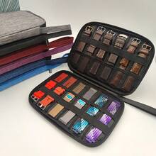 Watch Strap Storage Bag, Smart Watch Accessories, Data Cable Storage Bag, Convenient Organization, Dirt-Resistant, - Black - View 2