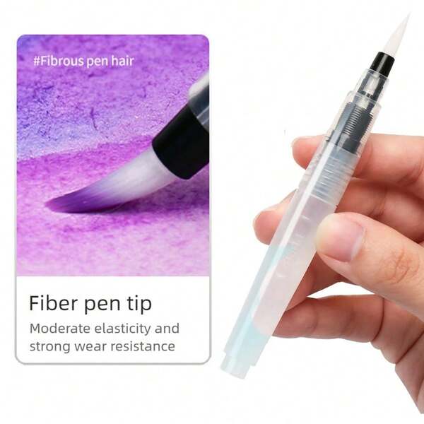 1pc Solid Watercolor Paint Set, 12/18/24/48 Colors, Washable Children's Art Painting Watercolor Paints With Palette, High-Quality Art Painting Supplies For Students