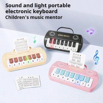 儿童电子键盘钢琴、初学者乐器袖珍迷你钢琴、益智玩具