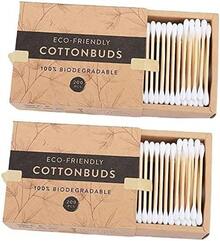 Hisopos de con almohadillas de algodón% Biodegradables. (2Pack (400 piezas)) - 2Pack (400 piezas) - Ver 3