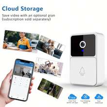 LUMIVAULT X3PRO Smart Doorbell Camera With HD Video, Night Vision, Two-Way Audio, Dual Mic, Wi-Fi, App Alerts, Battery/USB Power, Cable-Free Installation For Home Security - Compatible With Smart Doorbells - Multicolor - View 12