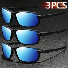 3PCS Fashionable Vintage Cycling Fishing Unisex Sport Glasses Men Women Classic Retro Mountaineering Outdoor Sports Glasses Male Female Luxury Brand Designer Glasses Tropical Beach Vacay Summer Pastels Eyeglasses Glittering Material Classy Aesthetic Vacation Outfits Shades Man Classic Cycling Shopping Outdoor Sports
