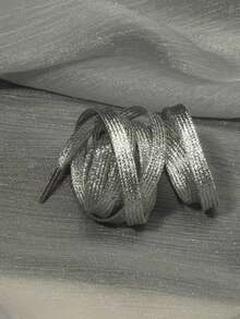 2 件闪亮扁平鞋带 - 120 厘米长 - 彩色 - 查看 4