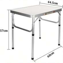 Small Table Folding Table Adjustable Height Top For Home Party