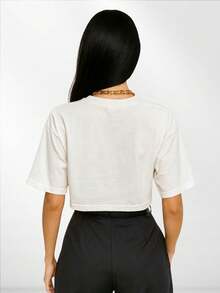 Oversized Women's Cropped - D00 - Off - View 2
