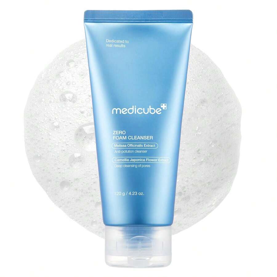 Medicube Zero Foam Cleanser For Sensitive Skin - Sebum Control, Moisture Balance, And Pore Minimization | Korean Skincare - Chiết xuất lá và rễ cây Chlorogalum - Xem 1