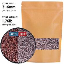 0.44/1.76lb Natural Decorative Rock - Mixed Color Pebble, Suitable For Aquarium, Garden, And Indoor/Outdoor Decorative Stone Crushed Stone, Suitable For Fish Tank Bottom Sand, Vase And Flower Pot Filling, Aquatic Plants, Micro Landscape, Mini Garden Natural Stone Mixture, Perfect For Halloween, Christmas, New Year, Wedding Anniversary,