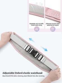 New Sports Phone Waist Bag, Lightweight Running Waist Pack With Large Capacity, Non-Bouncing Fitness Waist Bag For Men & Women, Cycling