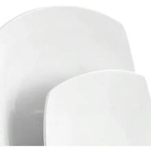 Juego de vajilla cuadrada de porcelana blanca de 16 piezas Hayes - Blanco - Cuadrado 2 - Ver 7