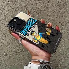 Funda de Teléfono de Personaje de Anime Genial Compatible con iPhone 16 15 14 13 12 11 Pro Max X XR XS Max 8 7 Plus Cubierta Trasera Mate a Prueba de Golpes - Mezcla de colores - Ver 2