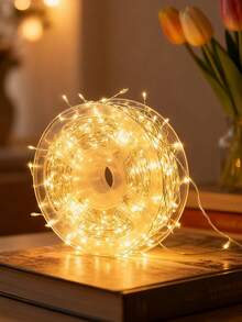 200/300/600 LED Ciepłe Białe/Wielokolorowe Lampki Choinkowe, Wieniec DIY, Dekoracja na Boże Narodzenie, Halloween, Wesele, Impreza, Urodziny, Energooszczędne Diody LED, Wytrzymały plastik, Lampki Firefly, Dekoracyjne Lampki Choinkowe, Odpowiednie dla Organizatorów Przyjęć i Planistów Wydarzeń