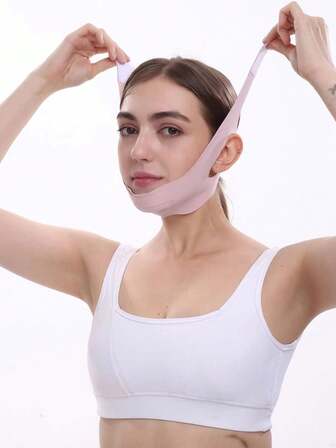 V-Line Face Lifting Strap, Soft Chin Strap, V-Shaped Face Bandage, Unisex Beauty Tool