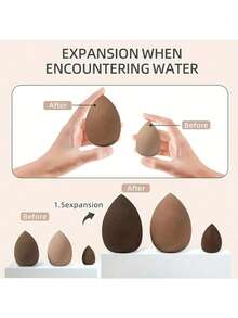 50pcs High Quality Latex Free Makeup Sponges Multi Color Foundation Blenders Smooth Application For All Skin. Random Color And Shape Multicolor Makeup Sponge, Mixed BB Cream, Foundation Liquid, , Also Mixed Concealer, Blush, Eyeshadow, Water-Resistant Dry Wet Use Powder Makeup Sponge