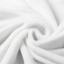 P-Plim Cute Blanket Comfortable Skin Friendly Soft Sofa Living Room Bed Bedroom Blanket Suitable For Travel And Gift2.Jpg - trắng - Xem 4