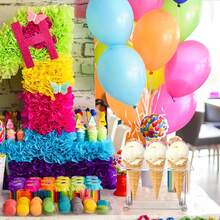 1 Stück Kegel Präsentationsständer - Klarer Acryl Eiswaffel Halter für Partys, Hochzeiten, Buffets & Weihnachten (6 Löcher)